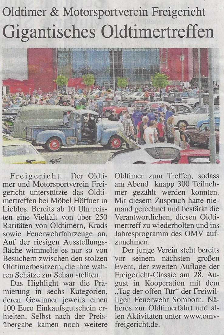 2016 06 29 Gigantischer Oldtimertreffen Bote